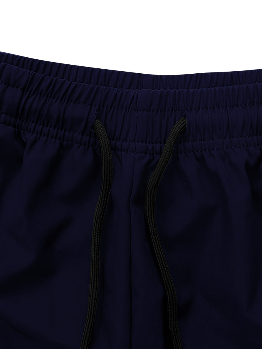 Women'S Fashion Casual Athletic Long Pants, Embroidered Logo Drawstring Waist Color-Block Patchwork, Versatile And Good for Daily Wear, Comfortable And Breathable for All Seasons, Suitable for Outdoor Travel, Hiking, Fitness, And Work - Blue