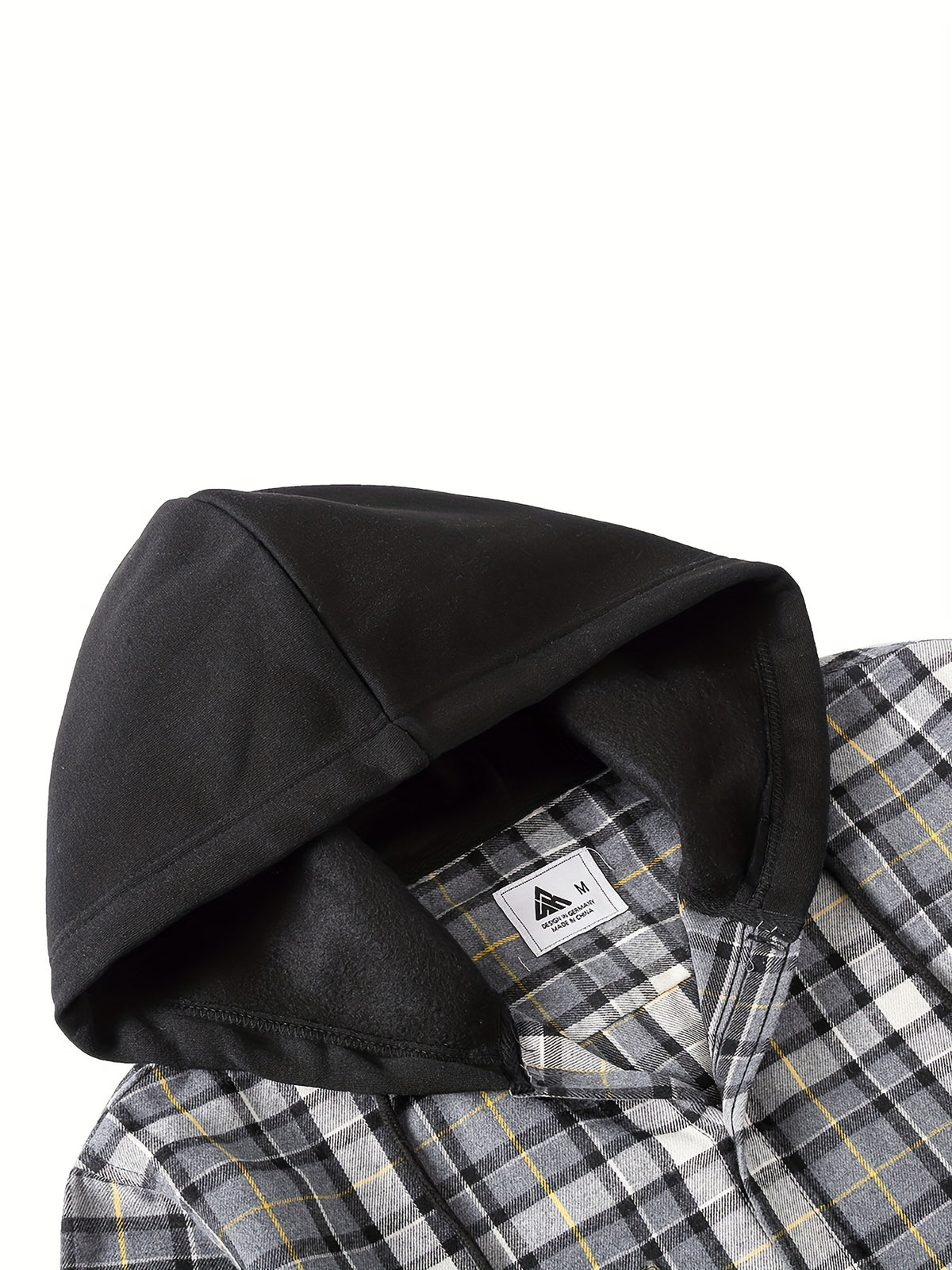 Men's Hooded Sweatshirt - Grid 3