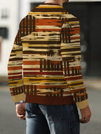 Men's Autumn/Winter New Arrival Long Sleeve Sweatshirt, Casual Streetwear Brand Men's Crew Neck Sweatshirt - Mixed colors
