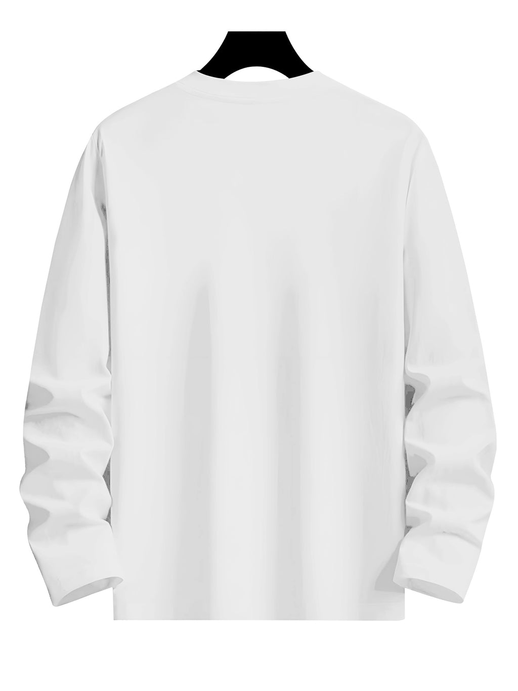 3-Pc - 100%, Men'S Long Sleeve T-Shirt for Spring And Autumn, Round Neck Undershirt Top, Creative Pattern, Comfortable Fabric, Essential for Outdoor Sports - Combination Color 2