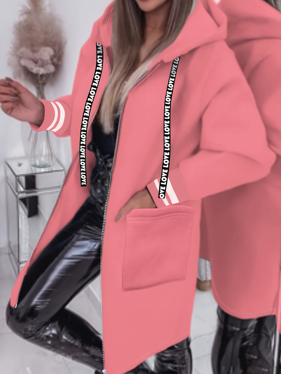 Women'S Casual Jacket A6600-1 - Peach