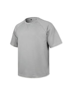 Men's Short-sleeve Waffle T-shirt, Lightweight and Breathable Crewneck Top, Suitable for Daily Casual Wear, Summer Vacations, and Outdoor Activities, with a Loose Fit - 1pc Gray