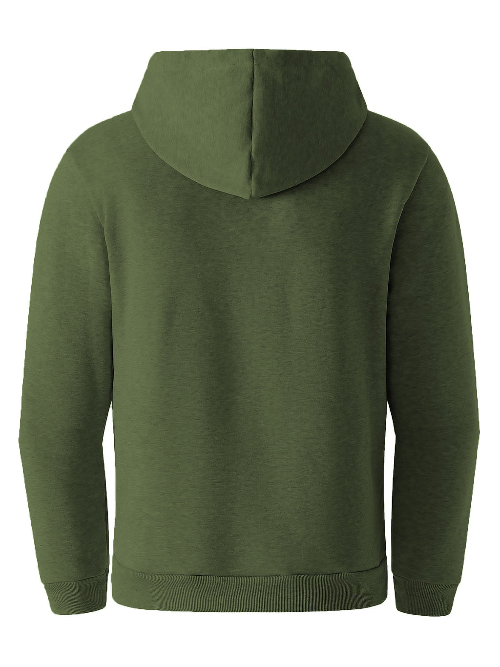 2026 Autumn Winter New Street Men'S Sweatshirt Outdoor Sports Sweatshirt Multi-Pocket Zipper Men'S Casual Print Novelty Hoodie - Military Green