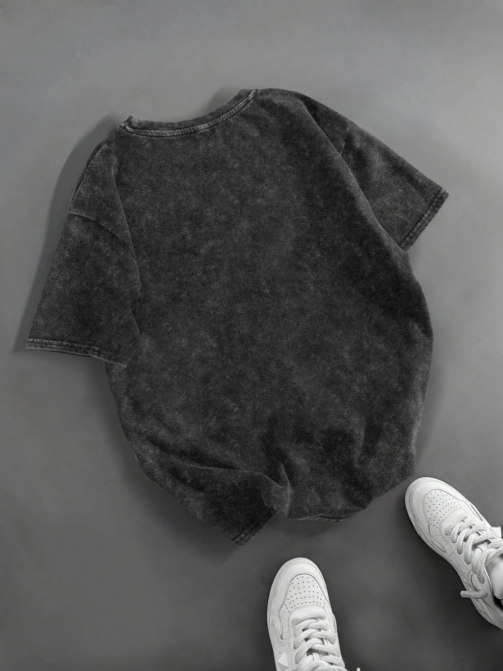 Stylish Women'S Printed T-Shirts. Vintage-Style Washed T-Shirts. High-Quality Spring/Summer Tops with a Small Round Neck. Perfect for Everyday Fashion And a Great Gift for Women - Deep Grey