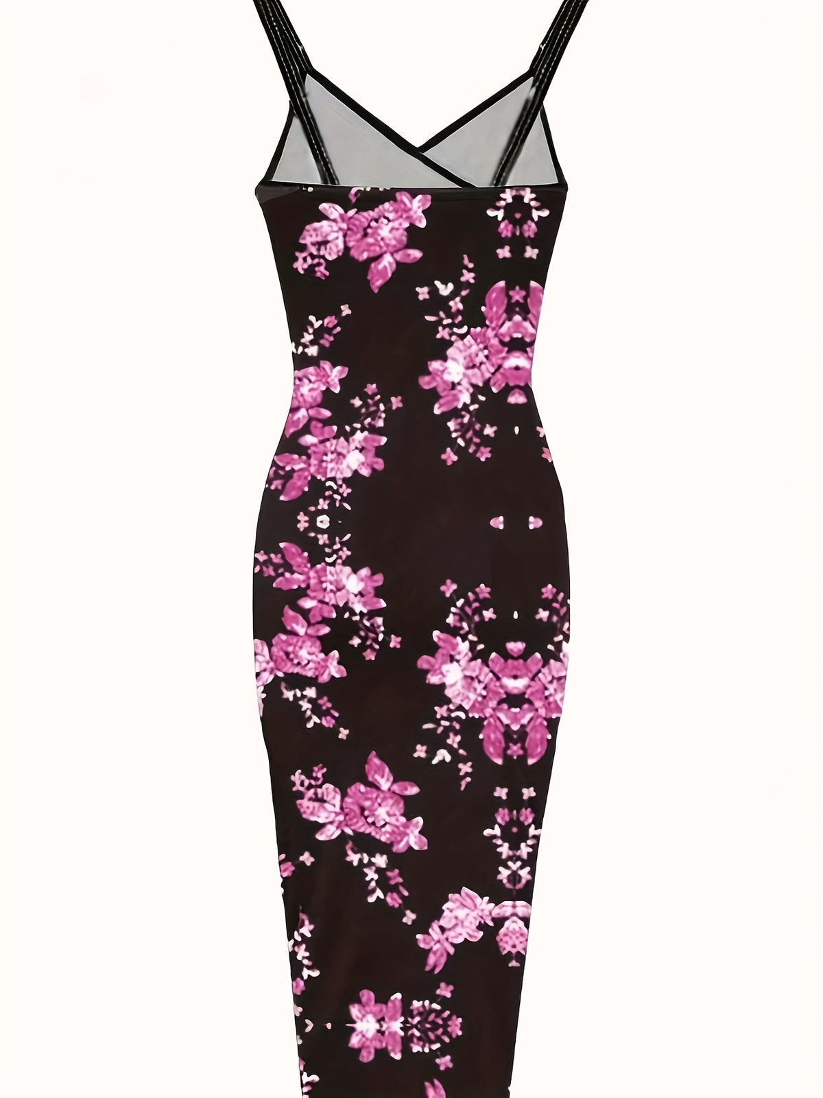 Fashionable Women'S Printed Suspender Casual Comfortable Breathable Dress - Multicolor