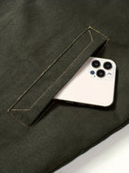 Men'S Thickened Fleece Jacket for Autumn And Winter, Stylish British-Style Warm Coat, Trendy -Inspired Outerwear - fern green