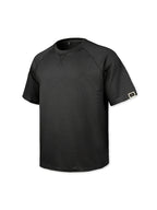 Men'S Waffle Knit Crew Neck T-Shirt, Lightweight And Breathable Short Sleeve Casual Tee with Premium Fashion Handcrafted Labeling. Comfortable Loose-Fit Summer Top Perfect for Daily Wear, Street Style, Vacations, Travel, Outdoor Activities - Black