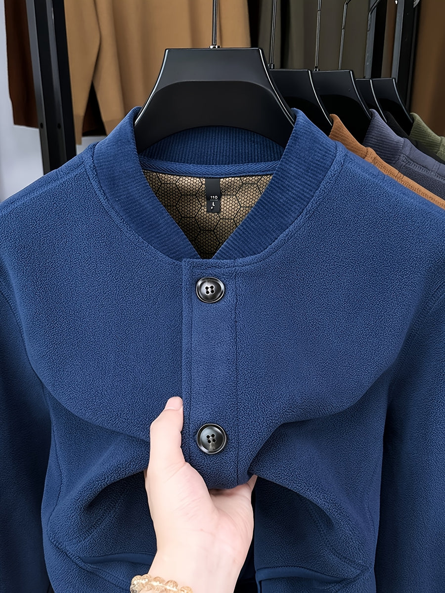 Father's Day Gift for Men: 2026 Spring/Autumn New Style Men's Jacket, Unlocking a Mature Spring Vibe, Lightweight and Comfortable, Suitable for the Changeable Weather of Early Spring - Royal Blue