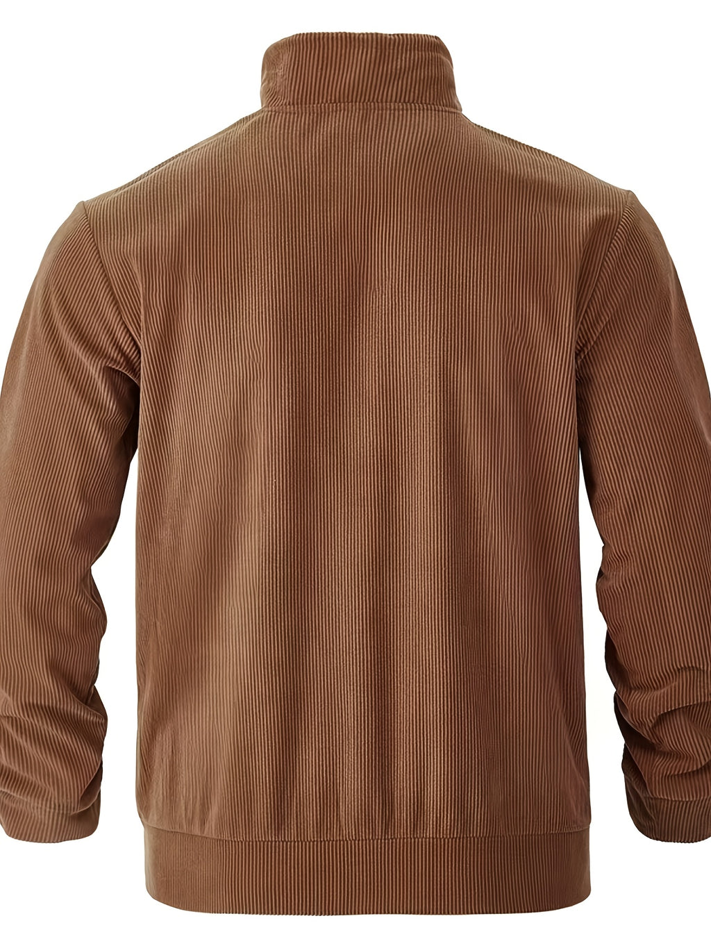 Autumn/Winter New Corduroy Jacket, Casual Top for Men, Suitable for Various Occasions - Including Men, Adults, Students, Couples, Outdoor, Street Style. Men'S Casual Corduroy Jacket, Suitable for Commuting And Outdoor Activities - Dark Brown