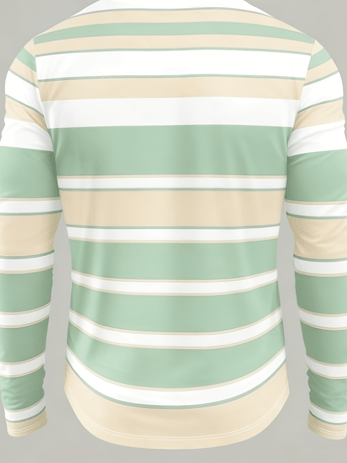 Printed Design – Not Textured Men's Crew Neck Long Sleeve T-Shirt Printed Top, Machine Washable, Suitable for Daily Outings, Casual Wear, Outdoor Activities, Travel, Sports, Soft, Comfortable, and Versatile Men's Top, Streetwear - Mixed Color 1