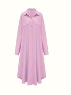 Stylish Women'S Clothing, Multi-Style Shirts, Long Tops - Pink