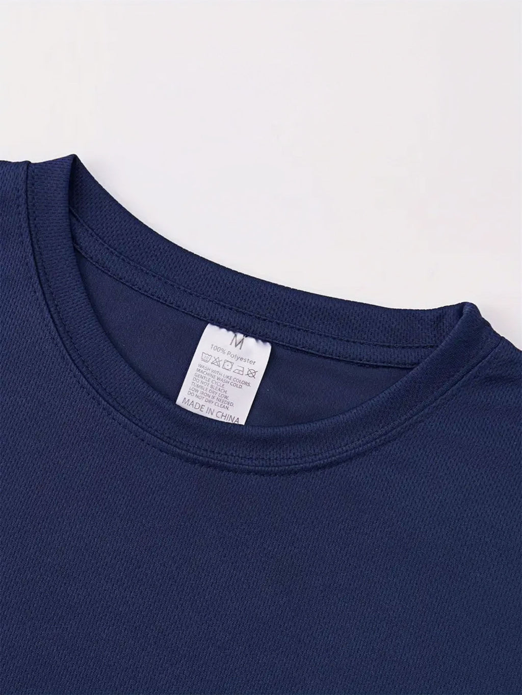 Men's 2026 New Arrival Short Sleeve T-Shirt - Soft Breathable Regular Fit Round Neck Tee with Five-Pointed Star Print, Suitable for Casual Attire, Outdoor Activities & Gym, Casual Athletic Shirt for All Seasons, Machine Washable for Males - Navy Color