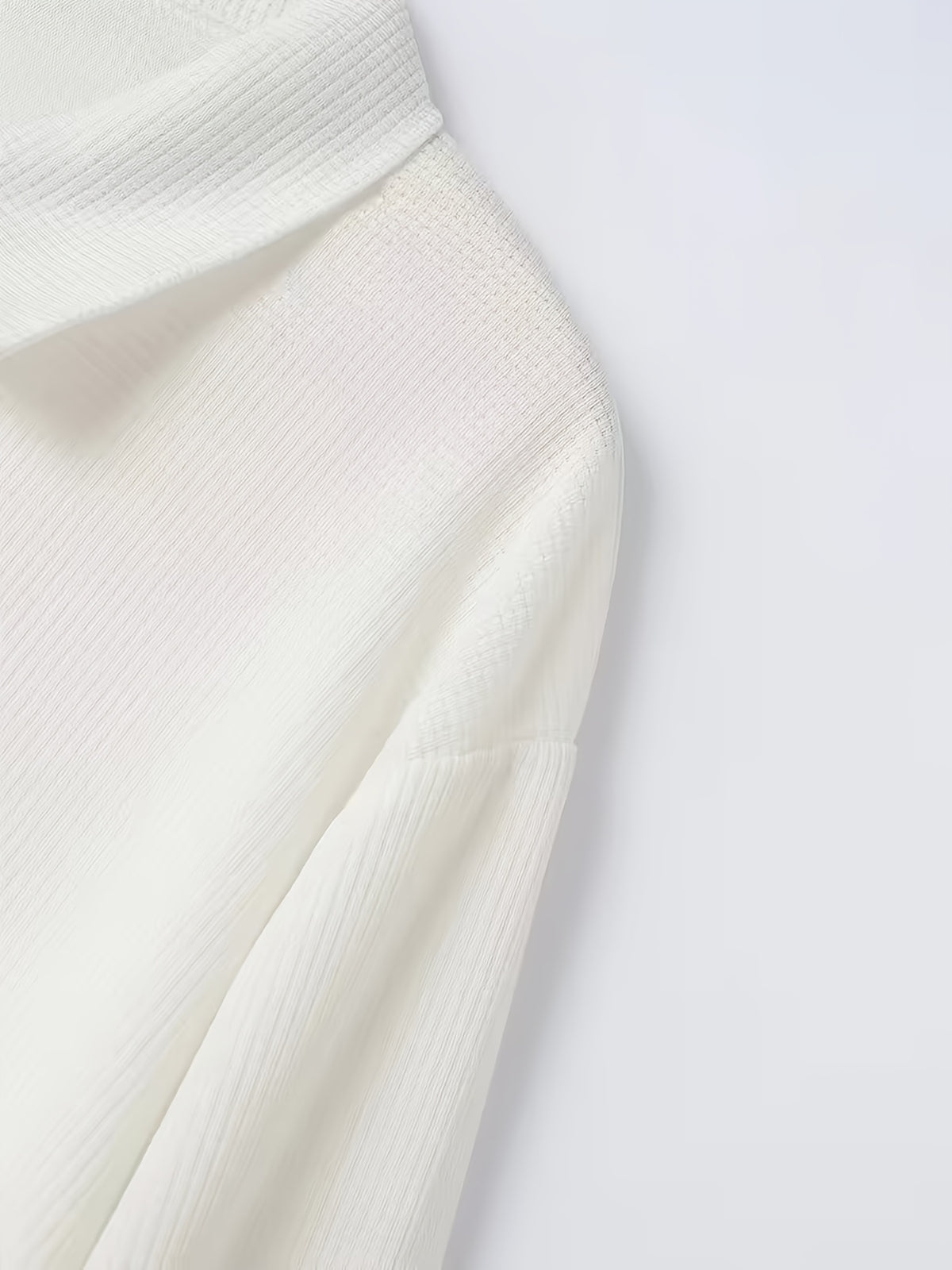 Men'S Waffle Texture Lapel Jacket - Minimalist Letter Print - Premium Texture And Layered Feel - Soft, Breathable, Comfortable, Versatile - Functional Pockets for Storage - Ideal for Business Commute, Casual Wear, And Travel - White 1