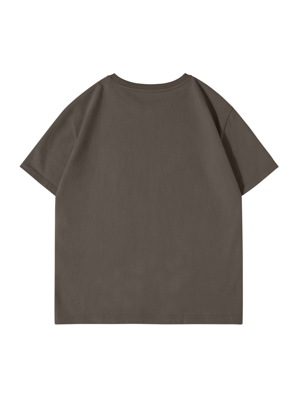 JEANSWEST Men'S Summer 100% Athletic Casual Short Sleeve T-Shirt, Loose Fit - Medium Grey