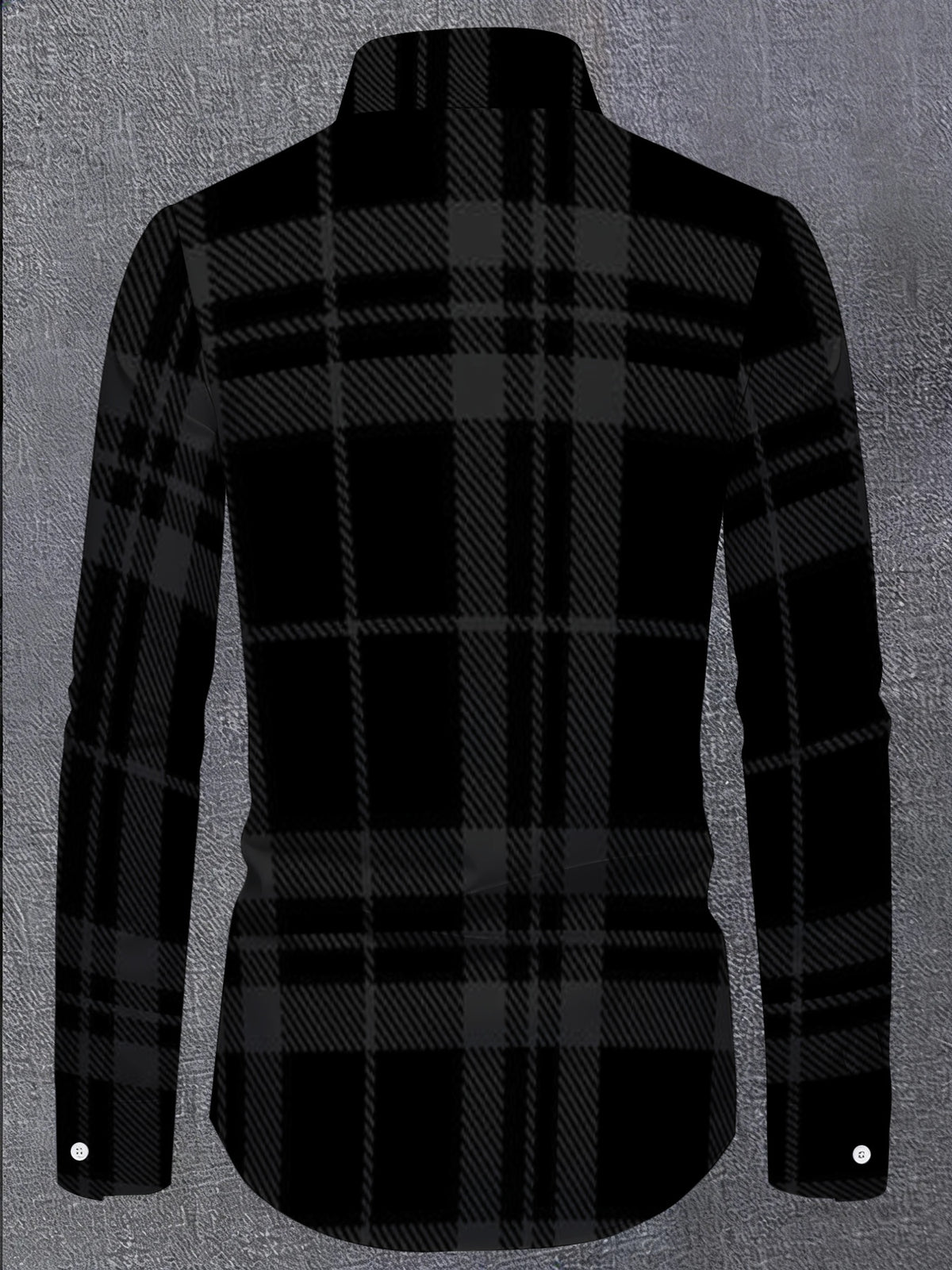 Men's Autumn Plaid Shirt Single-Breasted Button-Up Collar - Classic Plaid Suitable for Business Casual, Office Commuting & Daily Wear, Machine Washable Comfortable Fit Shirt for Spring/Autumn Wardrobe - Mixed colors