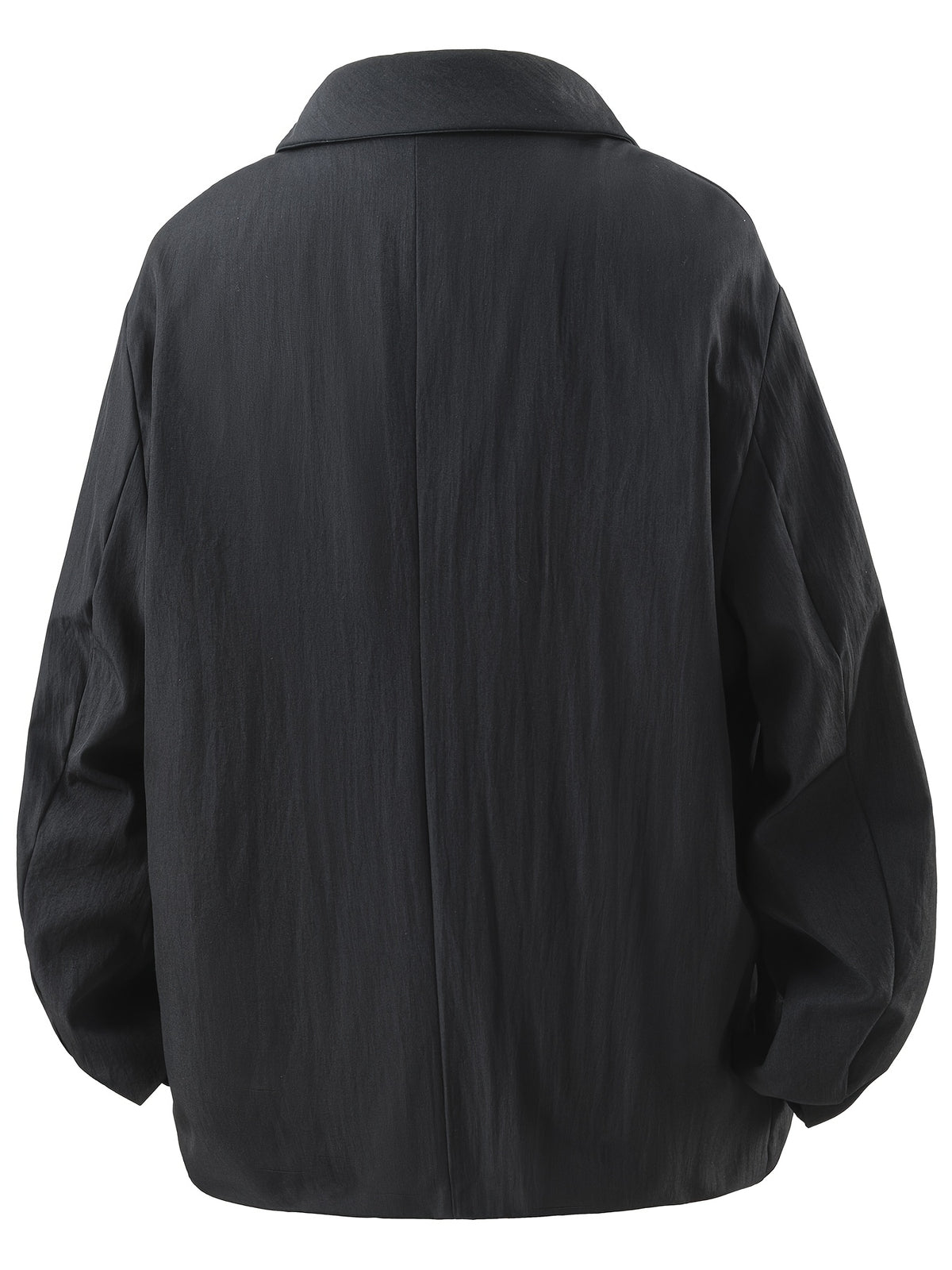 A Men's Casual and Fashionable Suit Jacket, with a British Style Mini Suit and a Casual Suit Silhouette, Suitable for Travel, Work, Parties, College Holidays, Gifts, with Elasticity, Easy and Unrestrained - Black
