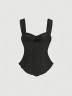 Elegant, Versatile and Off-the-beaten-path Halter Tops for Ladies - Black