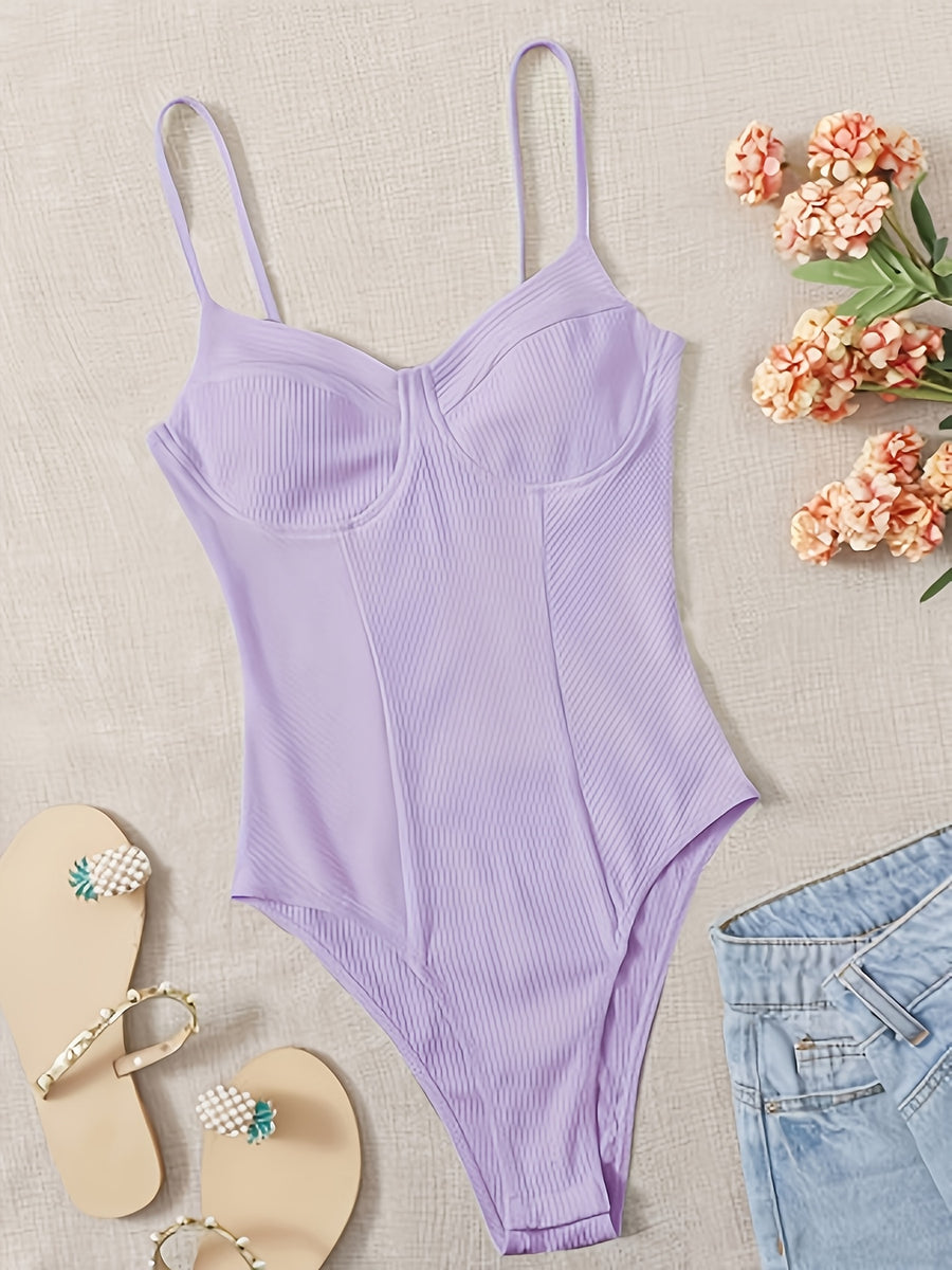 Women'S Bodycon Top - Dark Violet