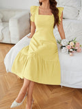 Casual Dress - Yellow