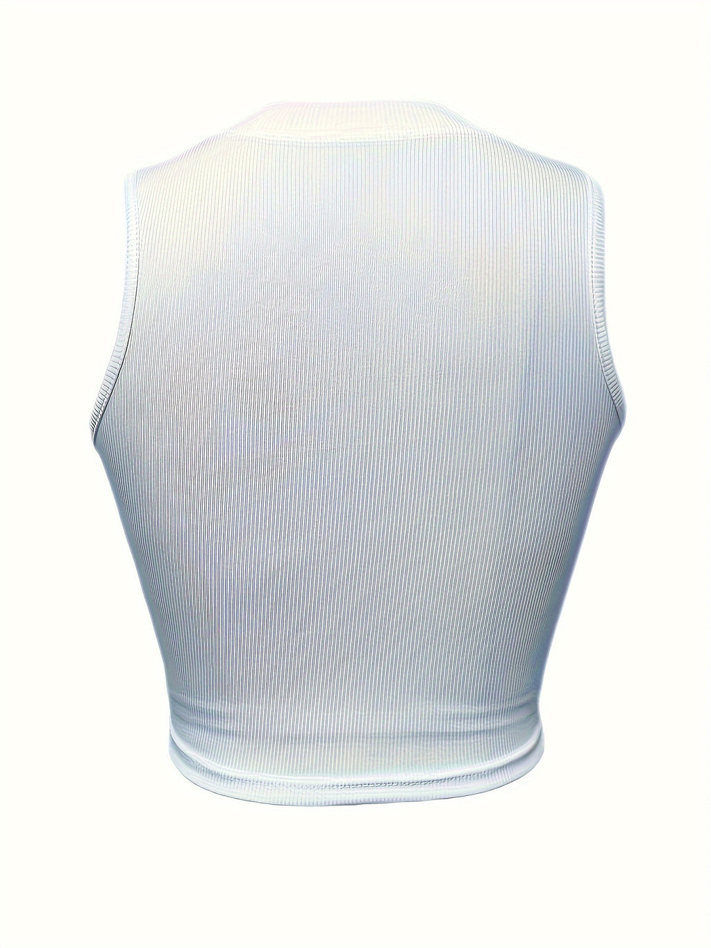 Women'S Hot Stamping Short-Sleeved Tight T-Shirt - Milky