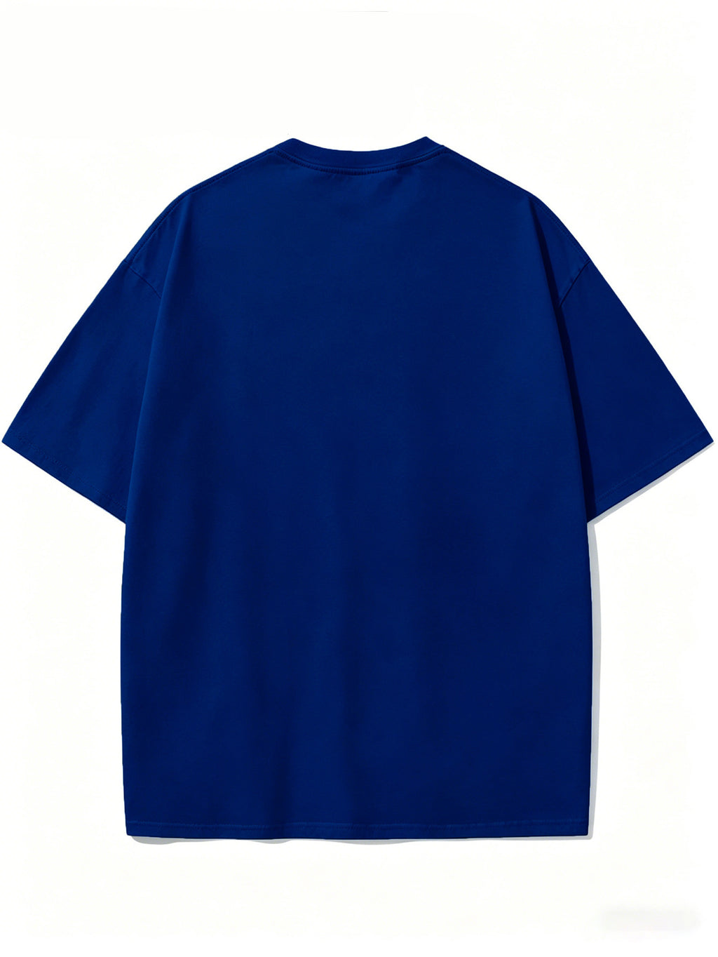 Warner Exclusive, Vintage Street Style Classic Superman "S" Logo Print Design, Men's Summer Basic Daily Casual Short-Sleeve T-Shirt, Suitable for Outdoor Wear, Fitness, Office, and Daily Outfits, an Essential Item for a Basic Wardrobe - Royal Blue