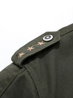 [Pearson OBM] Men'S Jacket, Athletic Jacket, Warm Jacket, Fall Jacket for Men, Outdoor Military Style Plus Size Student Training Outfit, Climbing Sports Wear, Air Force Jacket, Men'S Flight Suit - fern green