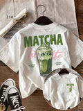 Graphic Print T-Shirt, Short Sleeve Crew Neck Casual Top, Summer And Spring Wear, Women'S Clothing - White
