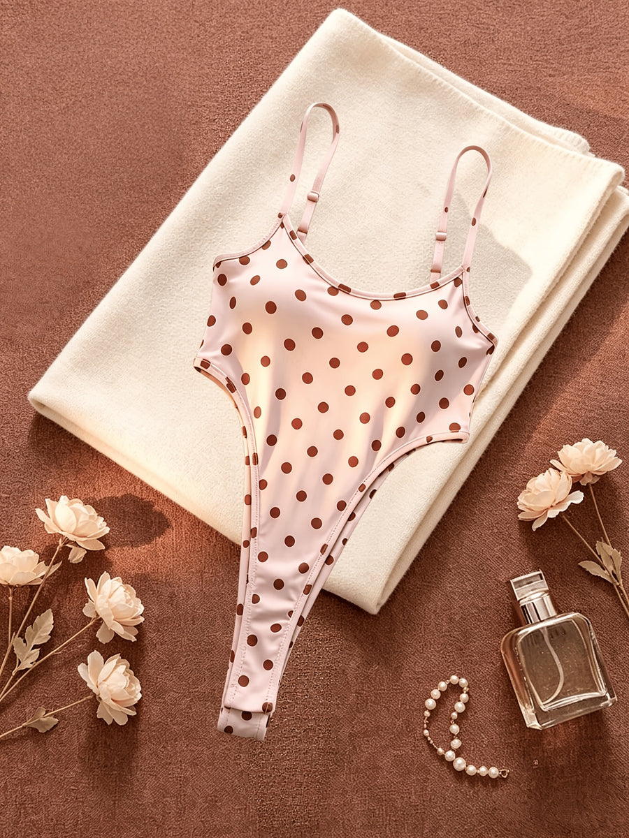Women'S Fashion Bodycon Top, Adjustable Straps, Thin Strap Jumpsuit, Inner Wear Jumpsuit, Outer Wear, Stretchy Comfortable Breathable Fitted Women'S Clothing, Casual Outing, Date Party All-Match Outfit, Sleeveless Jumpsuit - Pink Color