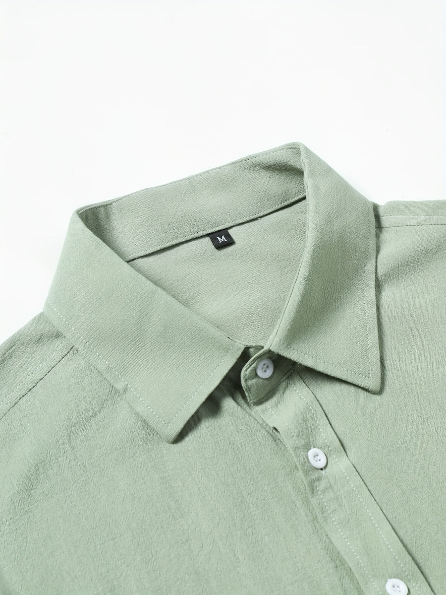 Men'S Casual Shirt - Green