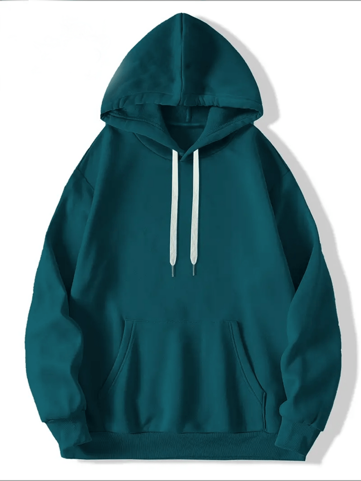 Warner Authorized Men'S New Trendy Hoodie, Warner'S 'Le Yi Tong' Co-Branded Le Yi Tong Street Style Bunny Print Hoodie, Casual Daily Drawstring Hoodie, Long Sleeve Pullover, Machine Washable, Versatile Sports Casual Loose Men'S Casual Hoodie, Fro - Green