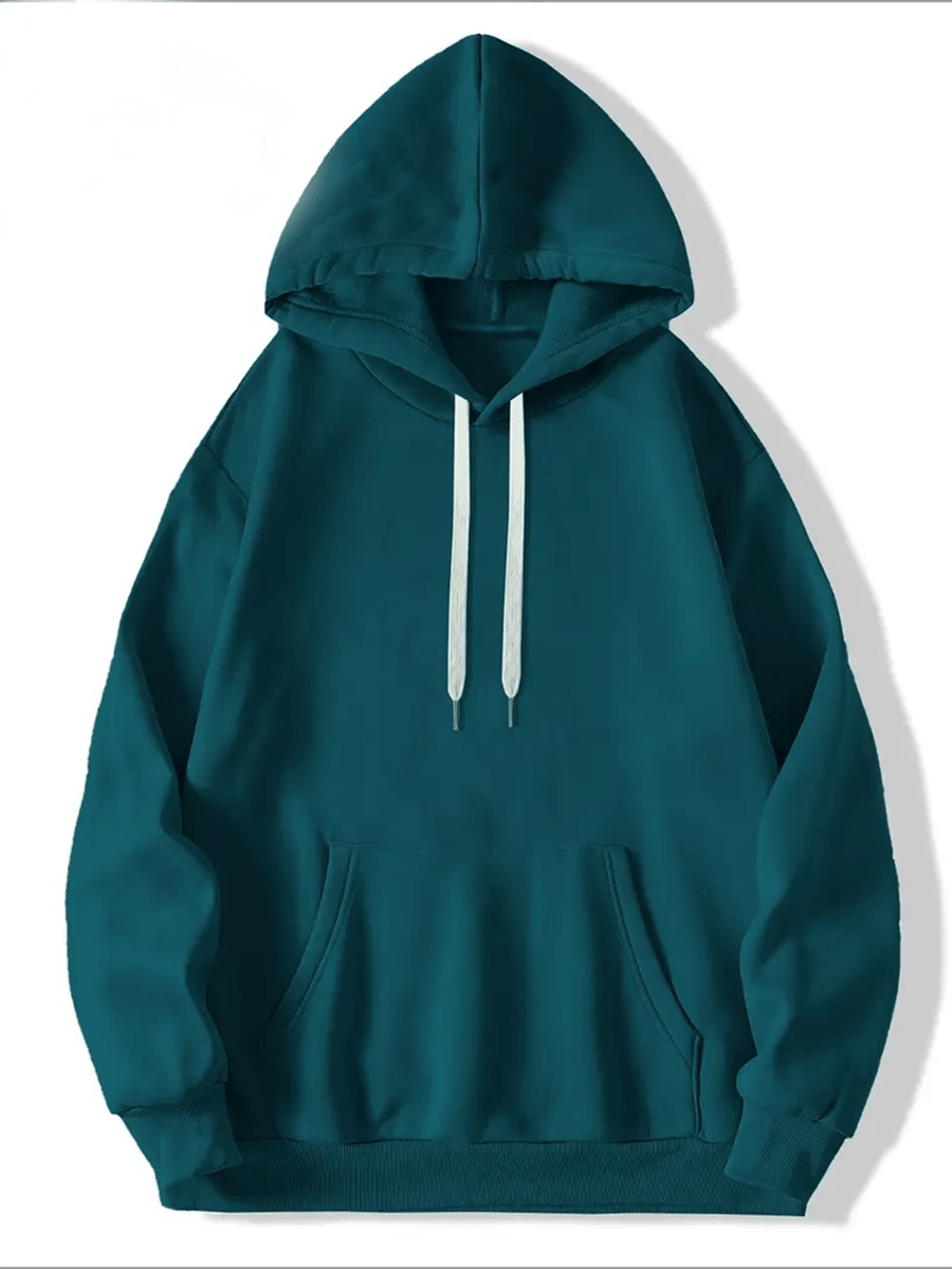 Warner Men's New Trendy Hoodie, Warner's Batman IP Co Branded Batman Villain Collection Printed Hoodie, Casual Daily Drawstring Hoodie, Long Sleeved Pullover, Machine Washable, Versatile Sports Casual Loose Men's Casual Hoodie, Front Kanga - Green