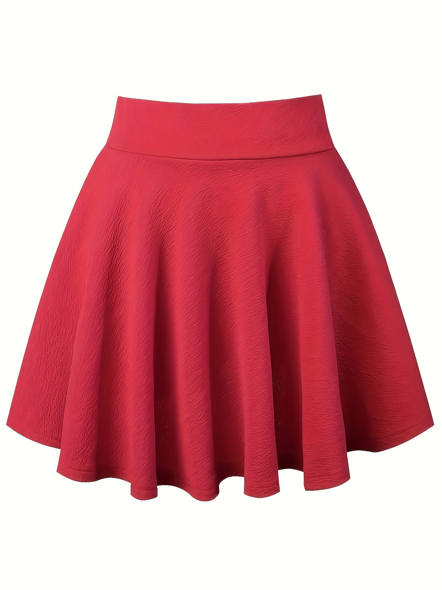 Women'S Fashion Skirt - Orange red