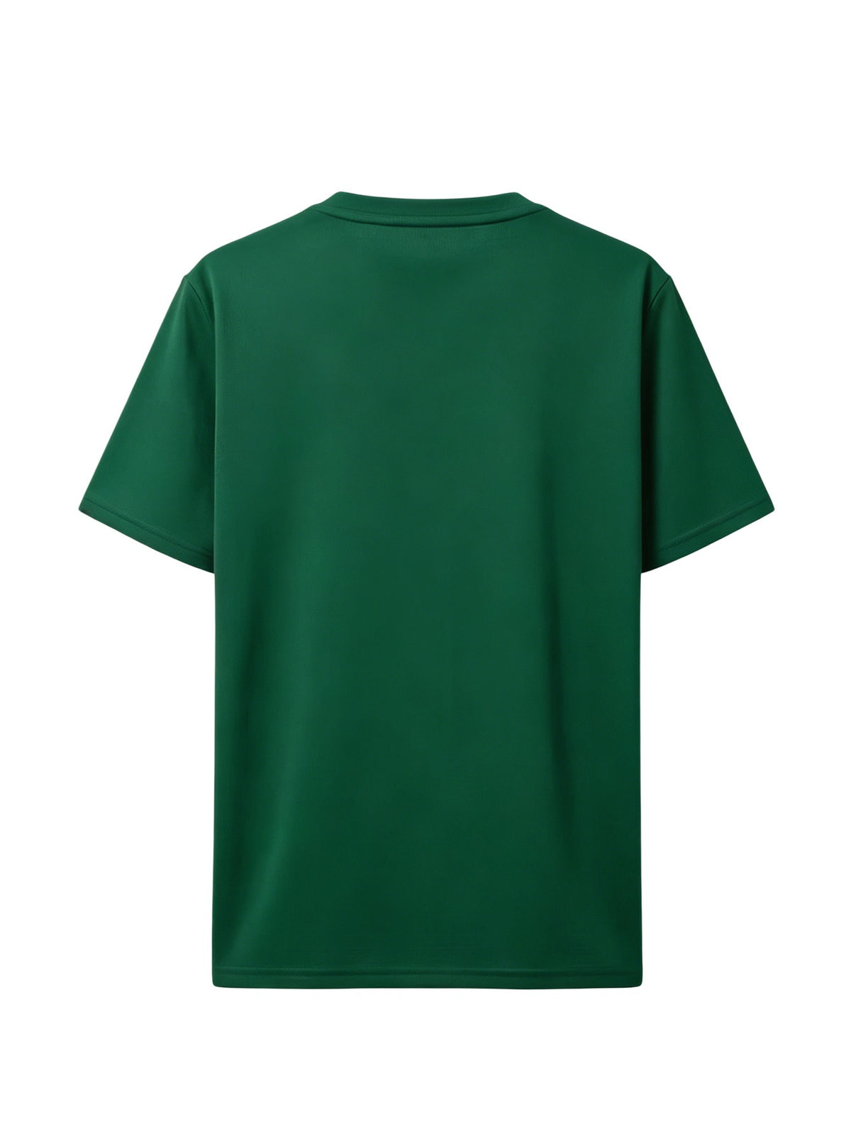 Men'S T-Shirt Short Sleeve, Coconut Letter Print, Easy Casual Style, Summer Vacation Daily Wear, Comfortable And Breathable Top - Dark Green