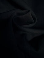 Women'S Elegant Commute British Style Solid Color Vest, Belt Waist-Defining Suit Vest Jacket - Black