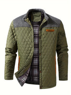 Men'S Winter Warmth Casual Jacket - fern green