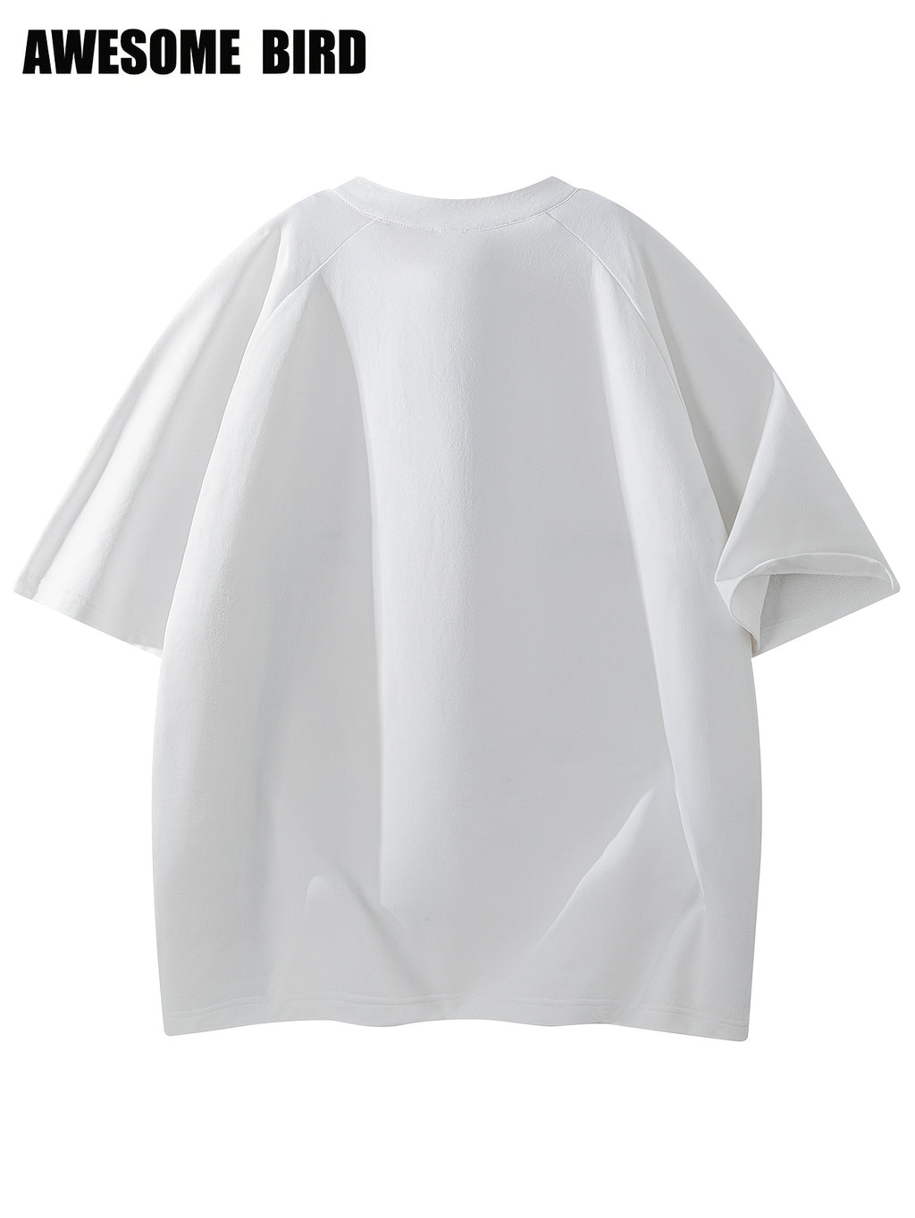 American Summer Couple Lightweight Quick-Drying Color-Blocking Half-Zip Raglan Sleeve Sports Short-Sleeved T-Shirt Men'S Training - White