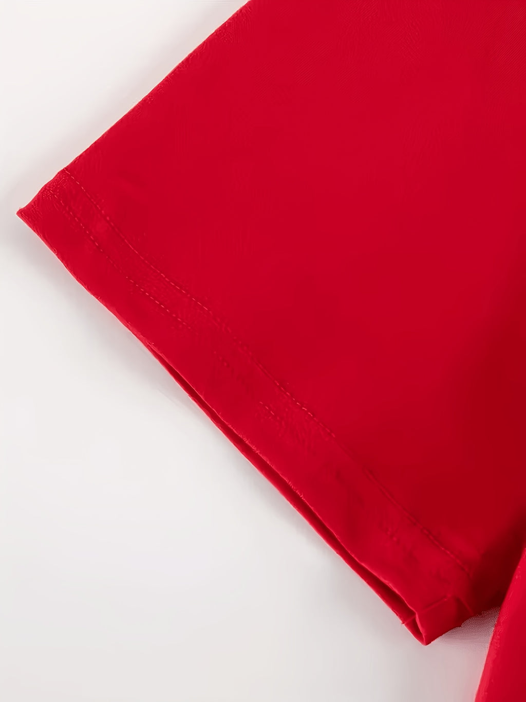 Women'S Blended T-Shirt – Classic Fit, Soft And Breathable, Casual Wear, Timeless Round Neck Design, Versatile for Various Outfits, Stretchy And Comfortable, Machine Washable - Red