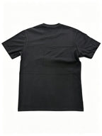 Men'S Random Print Short-Sleeve T-Shirt Summer New High-End Half-Sleeve Body Shirt Round Neck Leisure Dressing Men'S Clothing Trend - Black