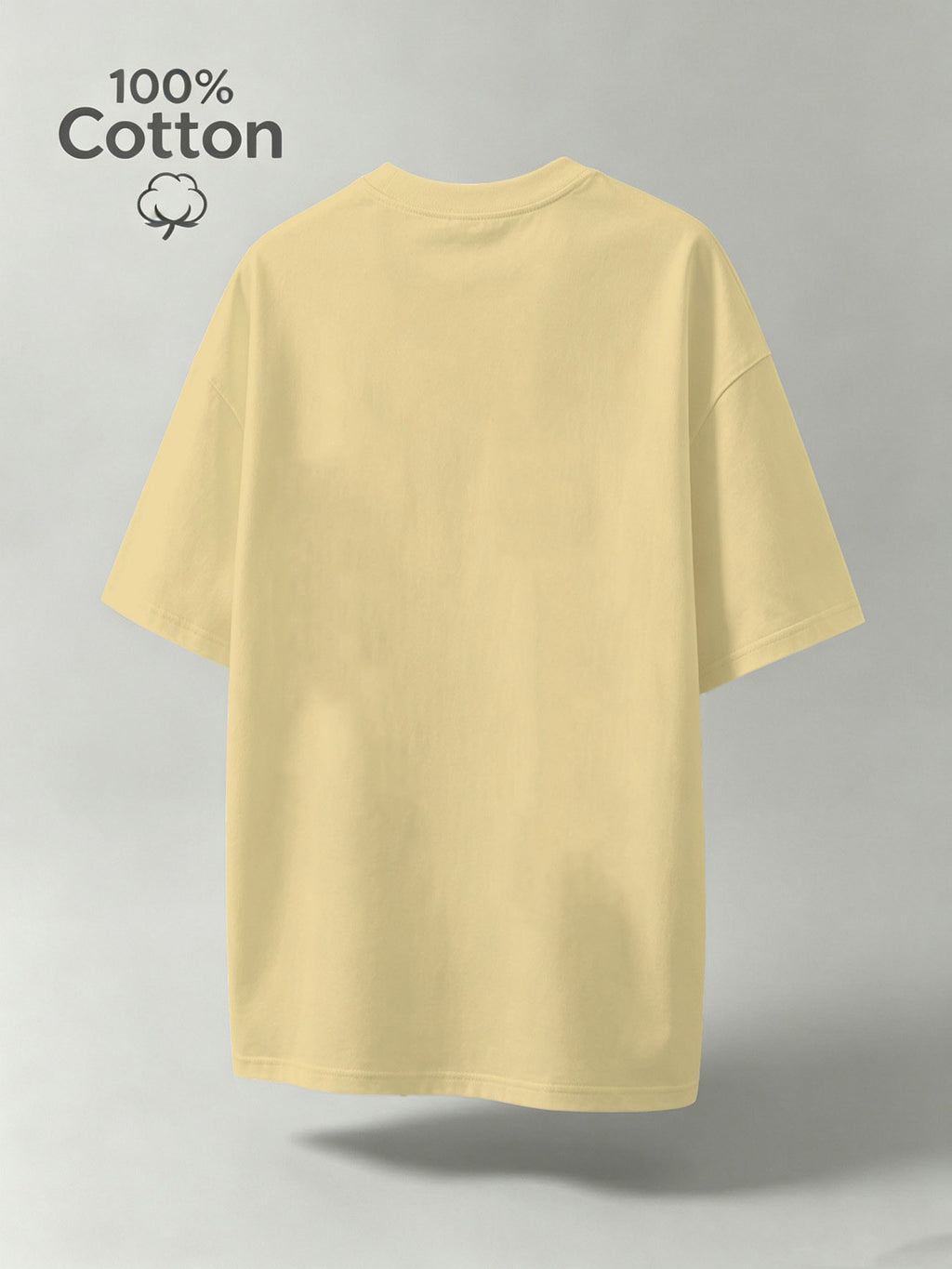 New Summer Cartoon Men's Casual Sport Fitness Pure Cotton Short-Sleeve Shirt, Moisture-Wicking and Sweat-Absorbing, Comfortable for Casual Streetwear and Outdoor Sports Fitness - Apricot