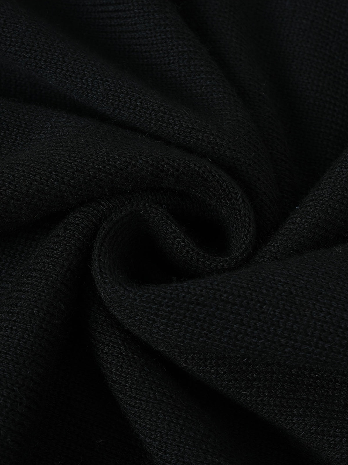 New Arrival, Fashion Women'S Clothing, Spring Autumn Early Winter, Button-Poked Sweater Jacket - Black
