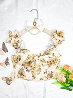 New Sexy Party Hot Backless Embroidered Top Patchwork Button-European Women'S Fashion Camisole Small Vest - Apricot