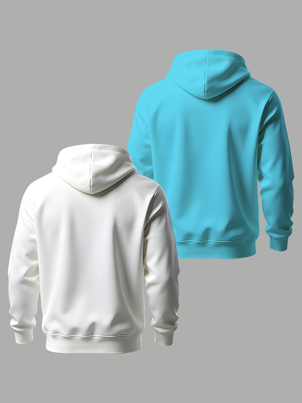 Men'S Autumn Winter Thin Jacket 2pcs Set, Hooded Zip-Up Sweatshirt, Regular Casual Outing Hiking Party Lightweight Jacket, 2pcs Set Better V - Mixed colors