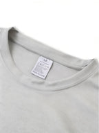 Men's Milano Luxe Logo T-Shirt - Lightweight 100% Polyester Crew Neck Short Sleeve Summer Top with Iconic Milano Print, Casual Streetwear Tee Suitable for Urban Fashion, Machine Washable Regular Fit for & -the- Style - Grey