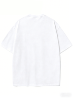 Warner Exclusive, Vintage Street Style Classic Superman "S" Logo Print Design, Men's Summer Basic Daily Casual Short-Sleeve T-Shirt, Suitable for Outdoor Wear, Fitness, Office, and Daily Outfits, an Essential Item for a Basic Wardrobe - White