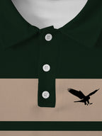 Men's Casual Long-Sleeve Polo Shirt, Versatile Spring/Autumn Lapel Slim-Fit Inner Top - Mixed Color 1