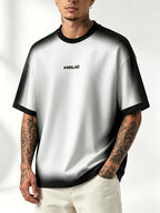 [Print Design-Not Texture] 2026 Summer New Men'S Short Sleeve T-Shirt, Back Letter Style, Street Style Print T-Shirt - No. 10 American Retro Digital Contrast Design - Fabric Short Sleeve - Summer Lightweight Top - Mixed colors