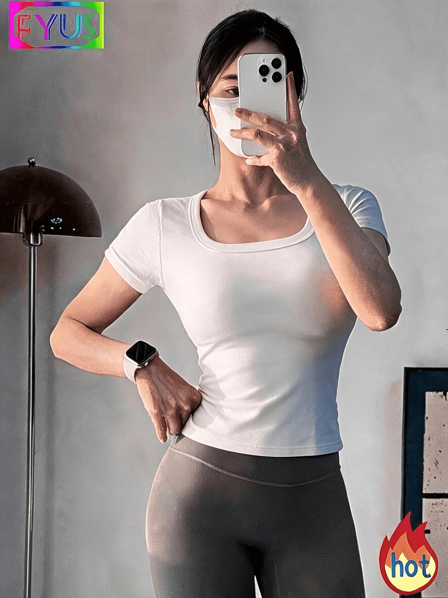 3pcs Women's Bodysuit Top, Women's Sexy Bodysuit for Hot. Comfortable Women's Tight-Fitting T-Shirt 2724, Fiber Fabric - Black+White+Grey