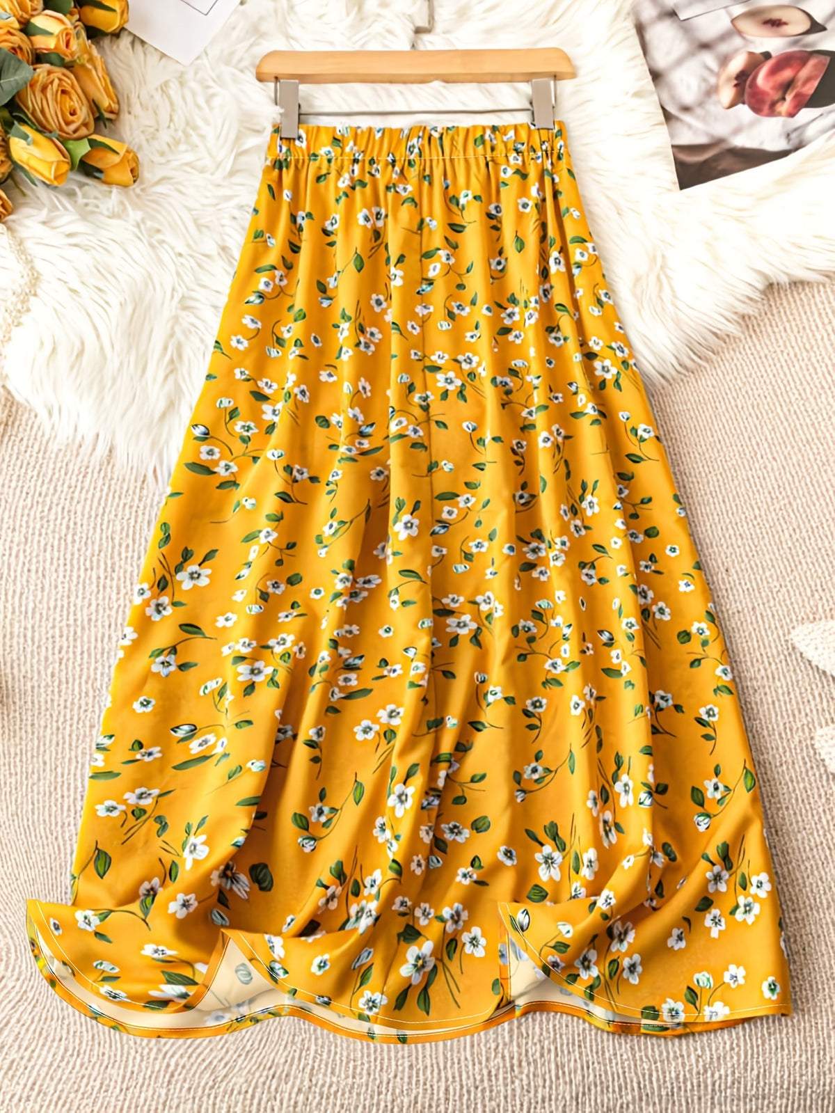 Women's Elegant Full-Length Maxi Dress - High-Waist -Length Dress with Non-Stretch Suitable for Weddings, Parties, | Machine Washable Floral Print Outfits | Spring Summer Fall Formal Wear - Mixed colors