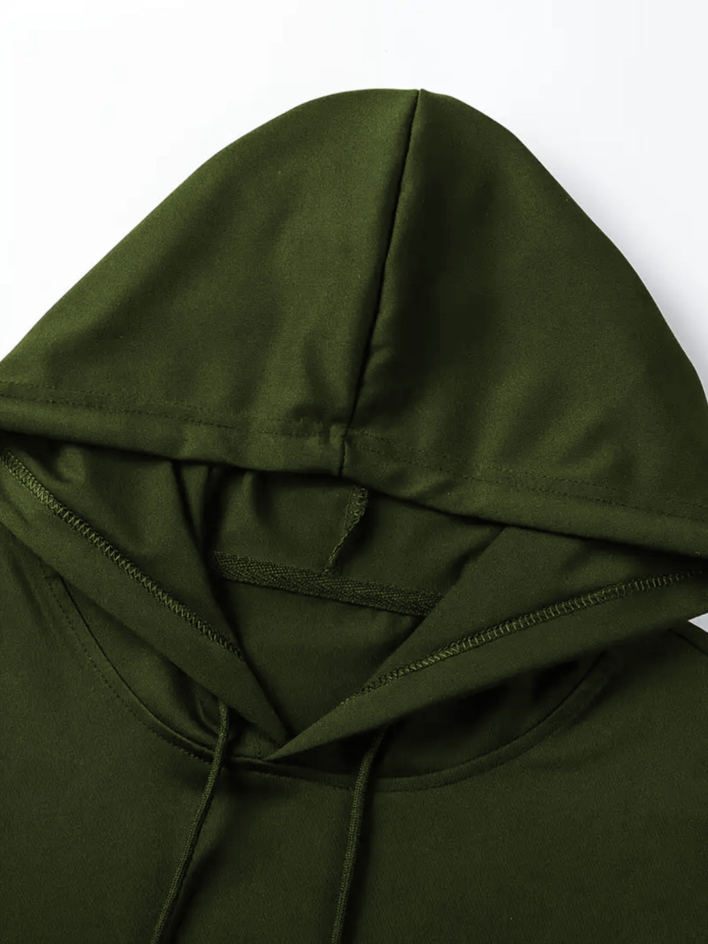 Men's Hooded Short-Sleeve Dark Graffiti Joker Print, a Summer Essential for Men. Features a Comfortable Patterned Print, Suitable for Multiple Occasions, and Is the Top Choice for Fitness and Outdoor Sports Enthusiasts - fern green