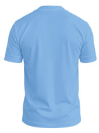 A 2026 New Style Men'S Summer Casual Sports V-Neck T-Shirt, Featuring a Street Fashion V-Neck Design, a Lightweight And Breathable Training Shirt for Exercise And Fitness, Suitable As a Base Layer for Daily Wear - Sky Blue